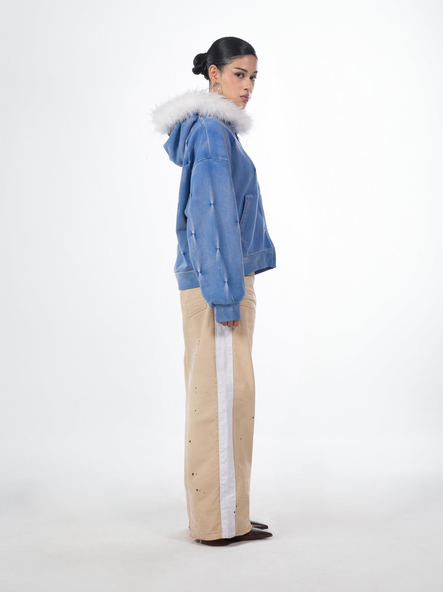 Mars Blue Pinched Jacket