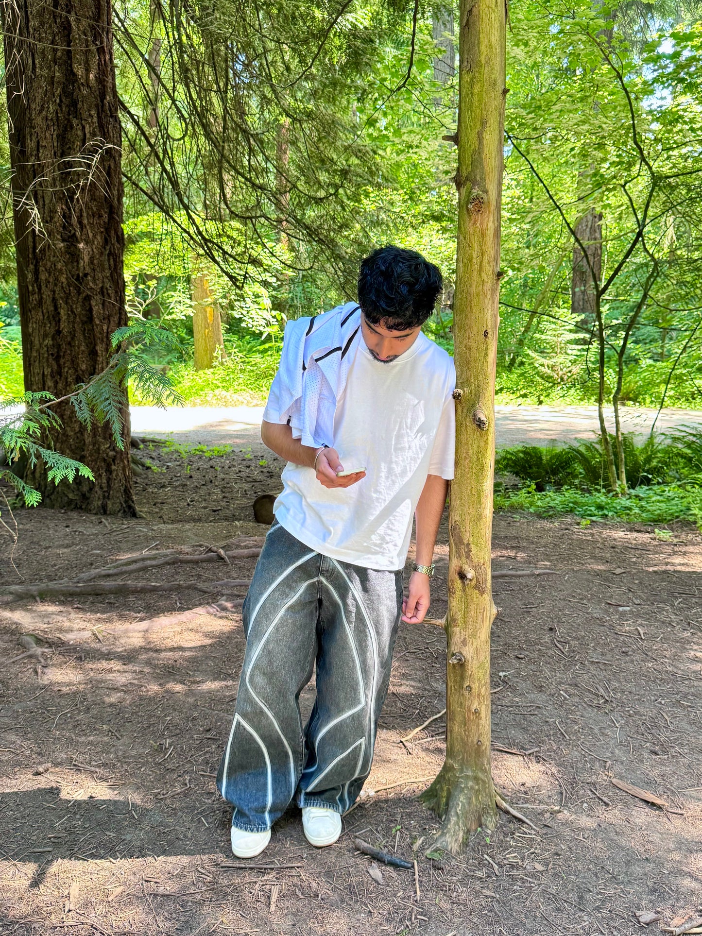 PATHS GRAY DENIM